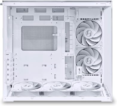 Lian Li O11 Dynamic Flow Mini V2 Mid Tower mATX Kasa Beyaz (G99.O11DMIV2FW.00)