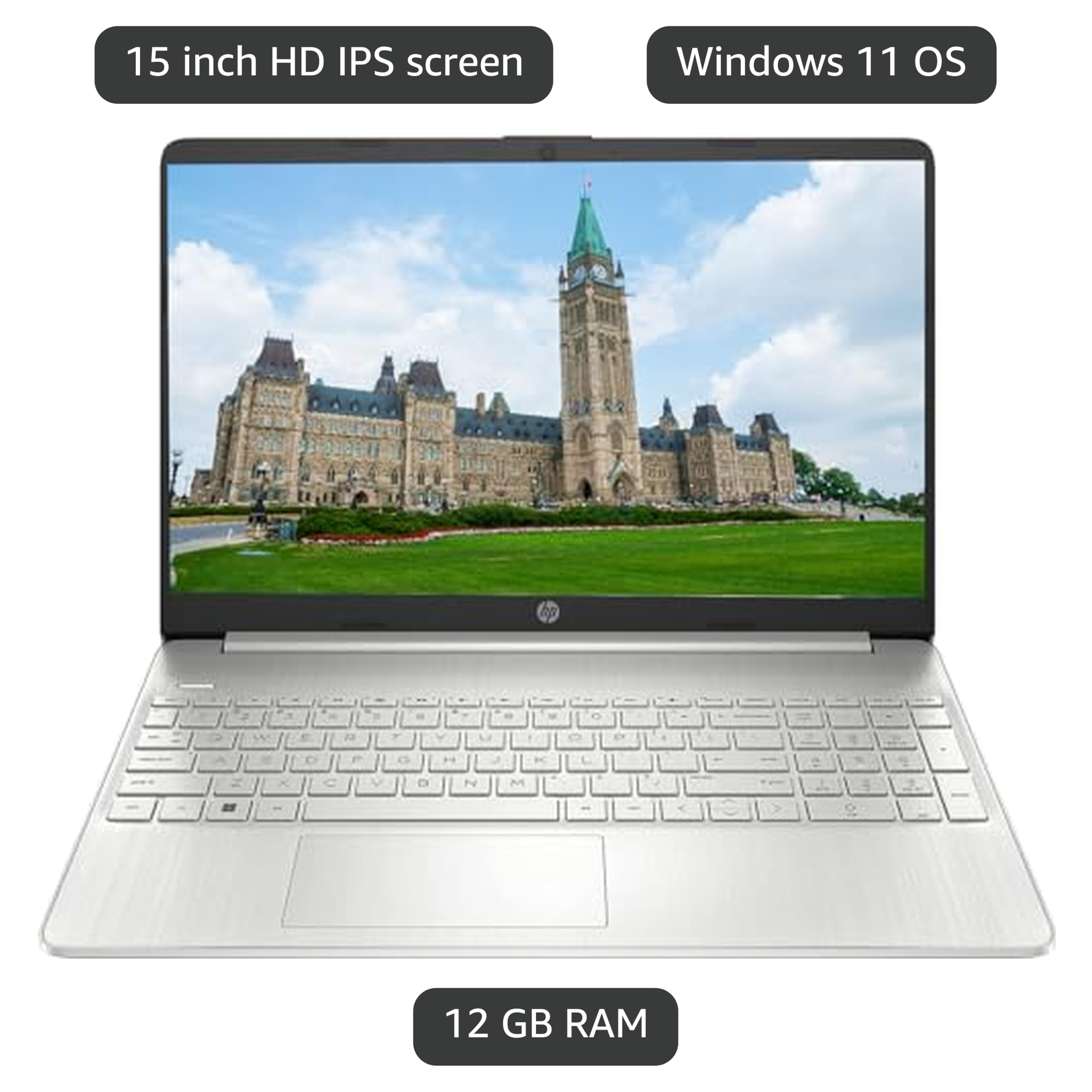 Amazon.com: HP 2024 Premium 15'' HD IPS Laptop, Intel 11th Gen i3