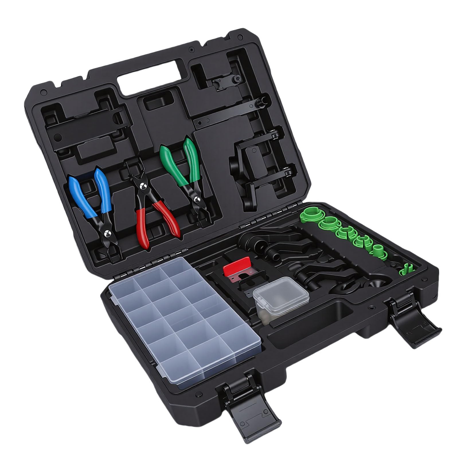 Juego de Herramientas de Extracción de Línea de, 27 Piezas de Herramientas de Desconexión Rápida, Kit de Automotrices con Kit de Junta Tórica y Alicates de Desconexión de, Ideal para