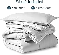 Vista 161 de Bare Home Comforter Set - King/California King Size - Ultra-Soft - Goose Down Alternative - Premium 1800 Series - All Season Warmth