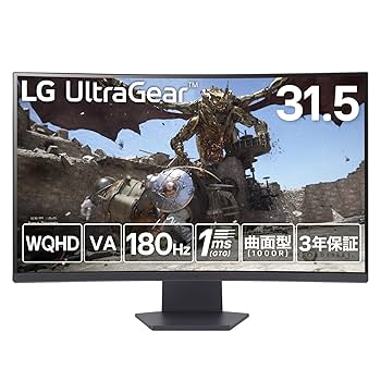 Amazon.co.jp: LG ゲーミングモニター LG UltraGear 32GS60QC-B