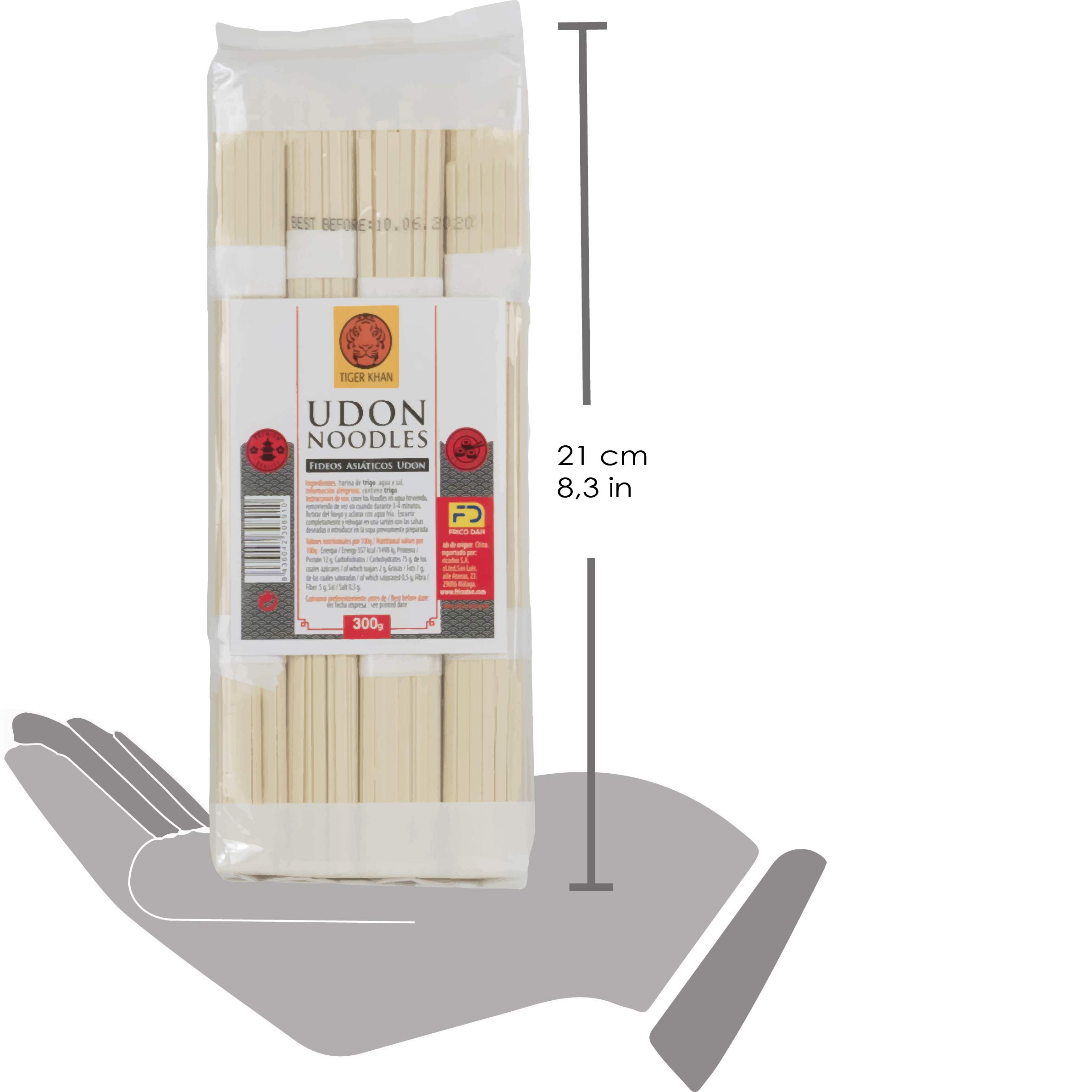 TIGER KHAN Noodles Udon 300g | Pack de 12