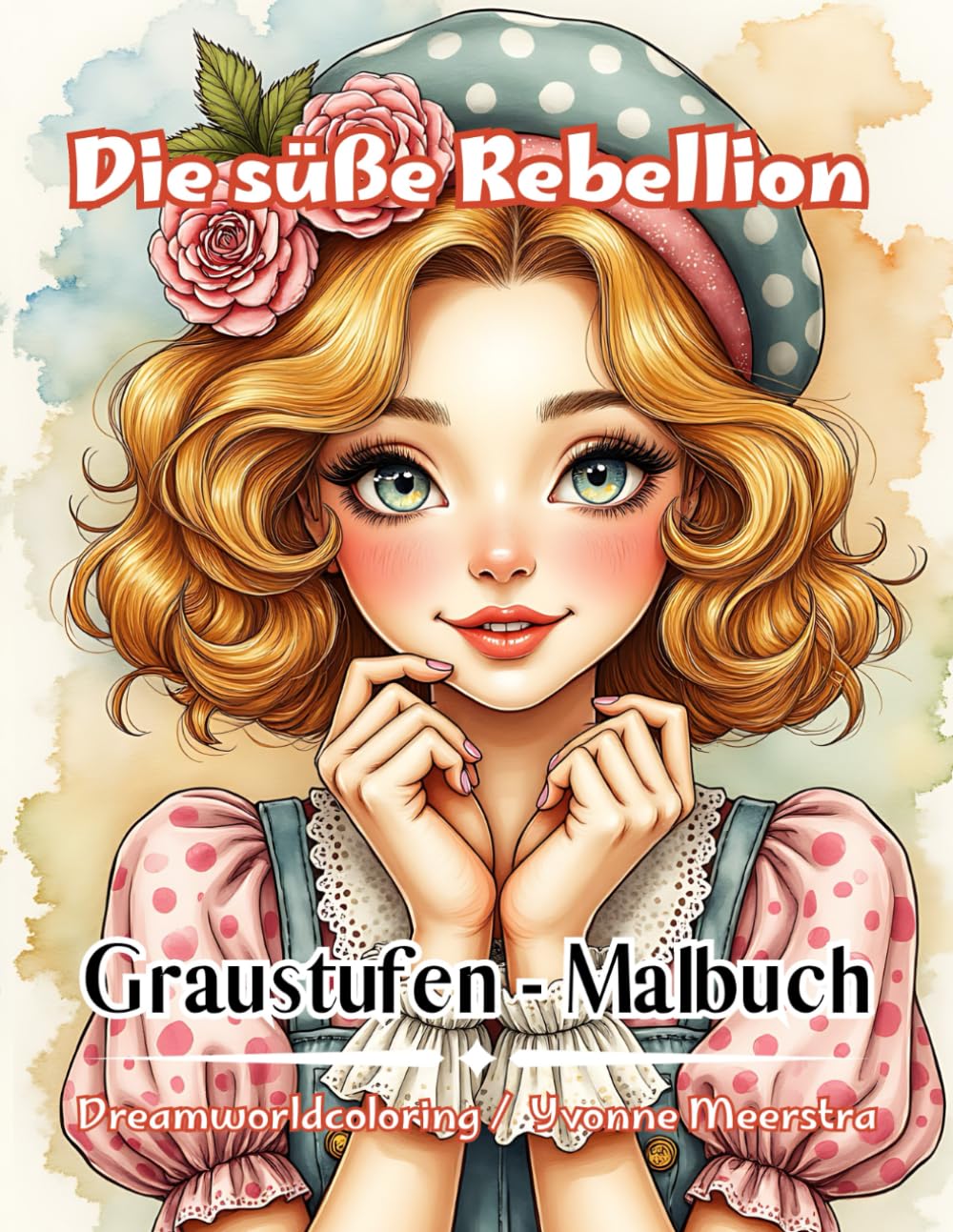 Die süße Rebellion: Ein Graustufen-Malbuch mit 70 süßen, eigenwilligen Illustrationen.
