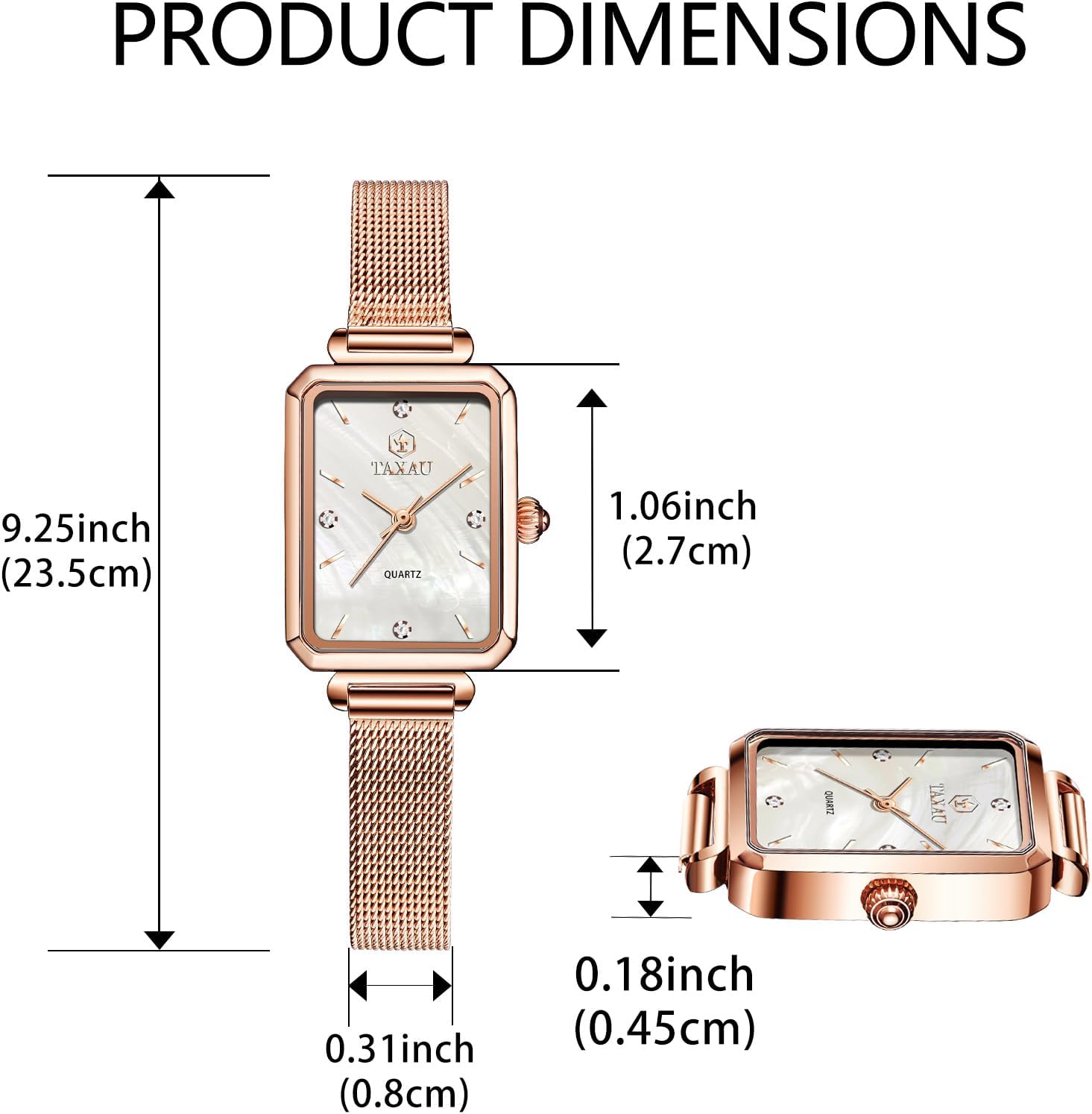 Watch for Women Small Wrists Watches for Ladies Luxury Mesh Band Watches for Womens Casual Dress Womens Watch Waterproof Analog - Image 7