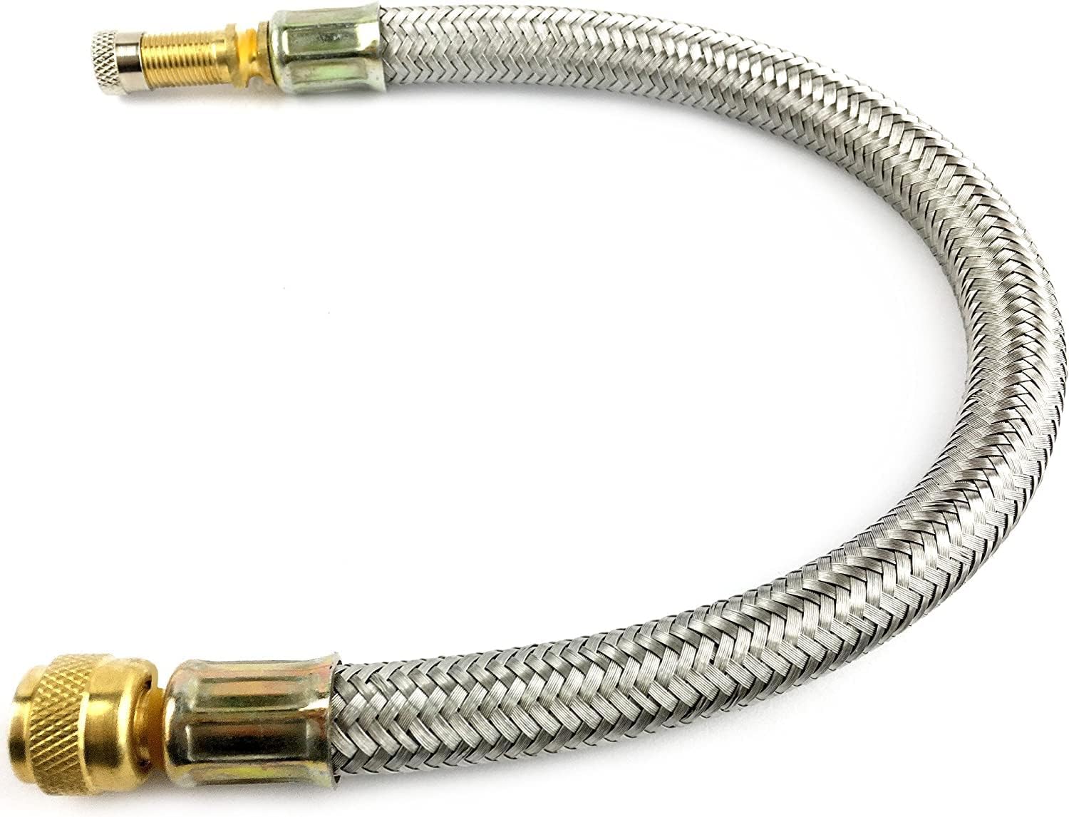 Reifenventilverlängerung 100mm - 4 Stück Chrom Auto Zubehör