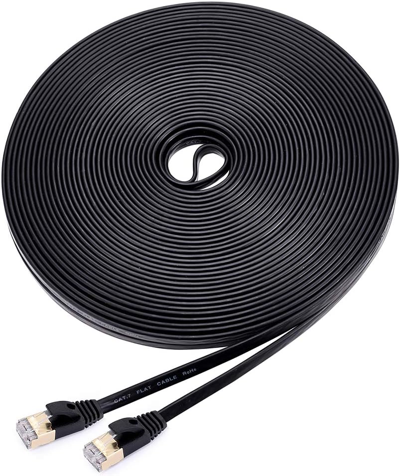Amazon.com: MEALINK Cat 7 Ethernet Cable 100 ft-Fastest Shield (FTP ...