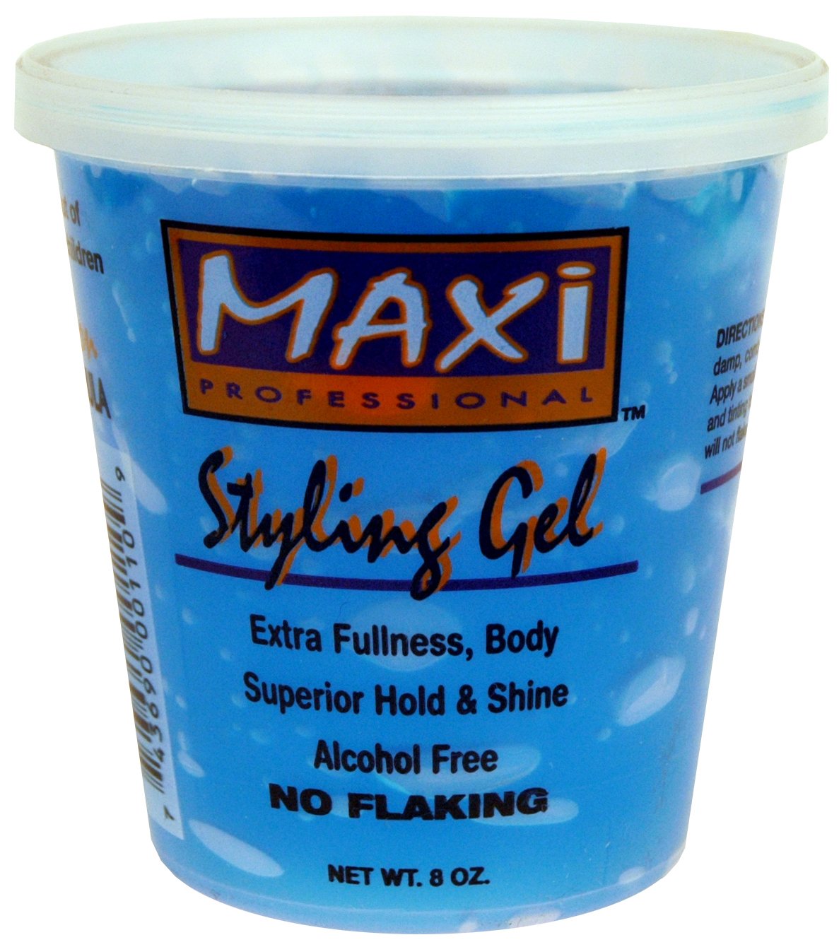 Maxi Styling Gel Blue 8 oz. (Pack of 2) Beauty