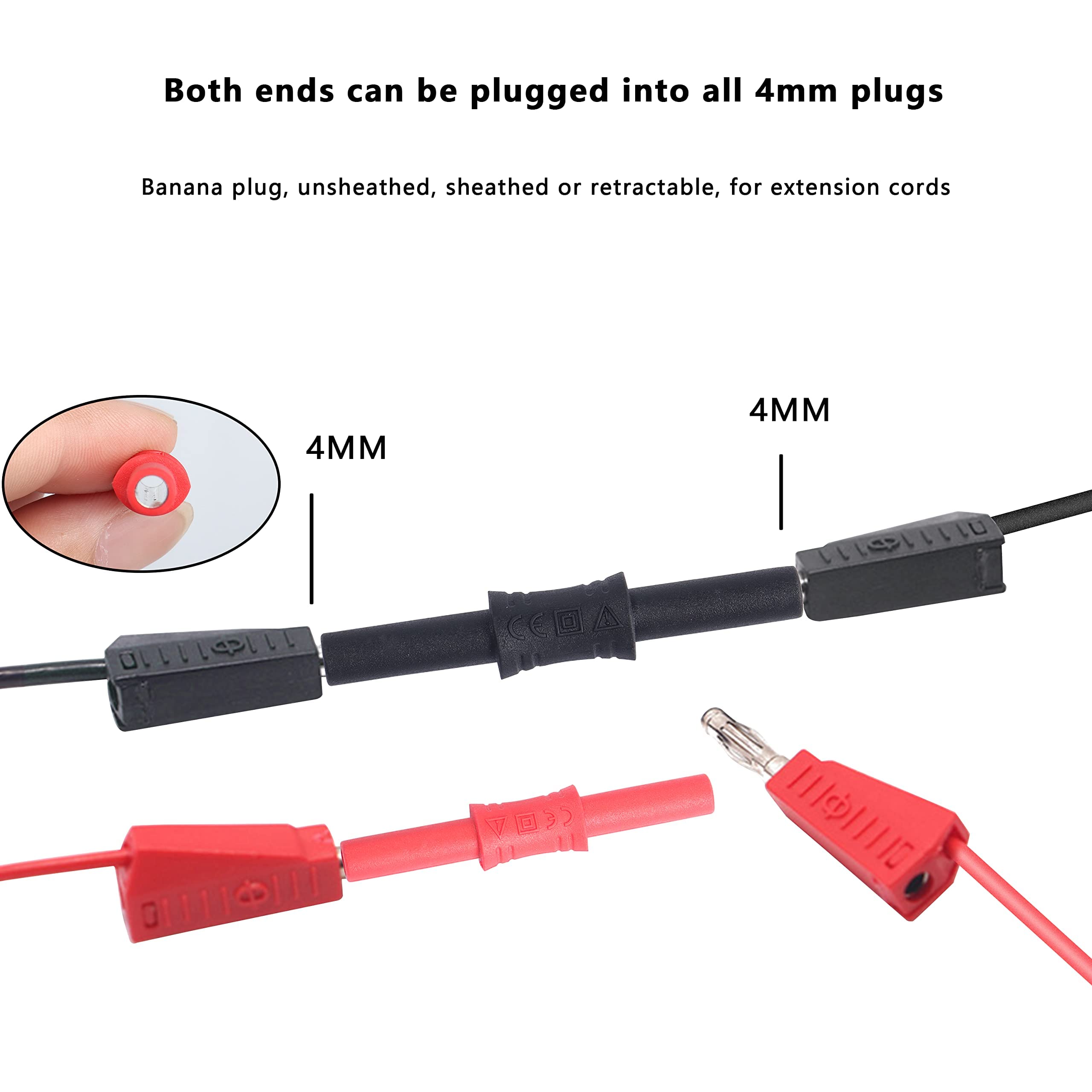 16 Spine A Banana 4mm Per Altoparlanti - Connettori Nero E Rosso Da 20A | Per Impianti Audio Hi-Fi - Foto 13