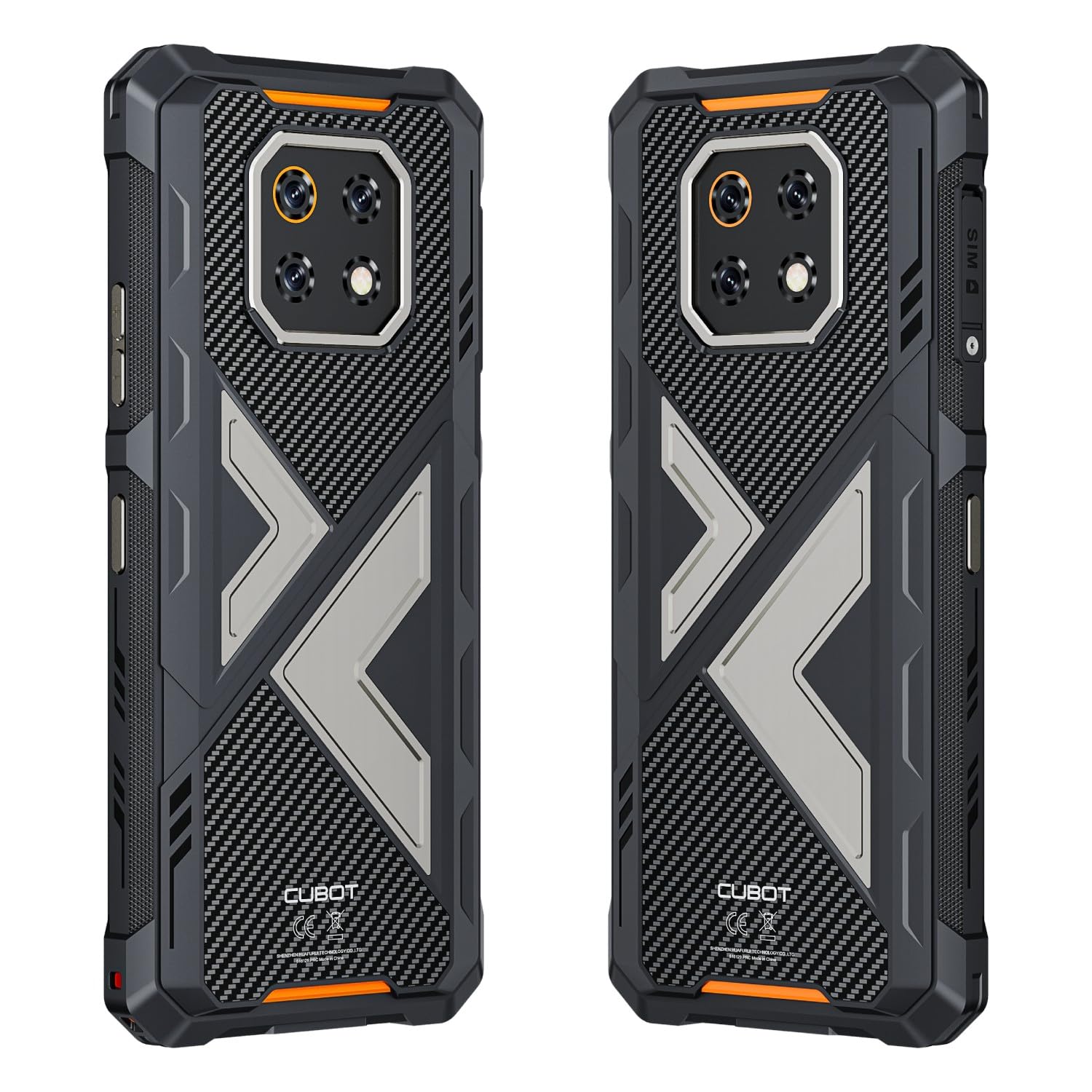 KingKong ES 3 – Smartfon 4G 6,74" HD+ 90Hz, 16 GB RAM (6 GB + 10 GB rozszerzone), 256 GB ROM, Aparat 48 MP, Bateria 10200 mAh, Android 15, Unisoc T615, Czarny