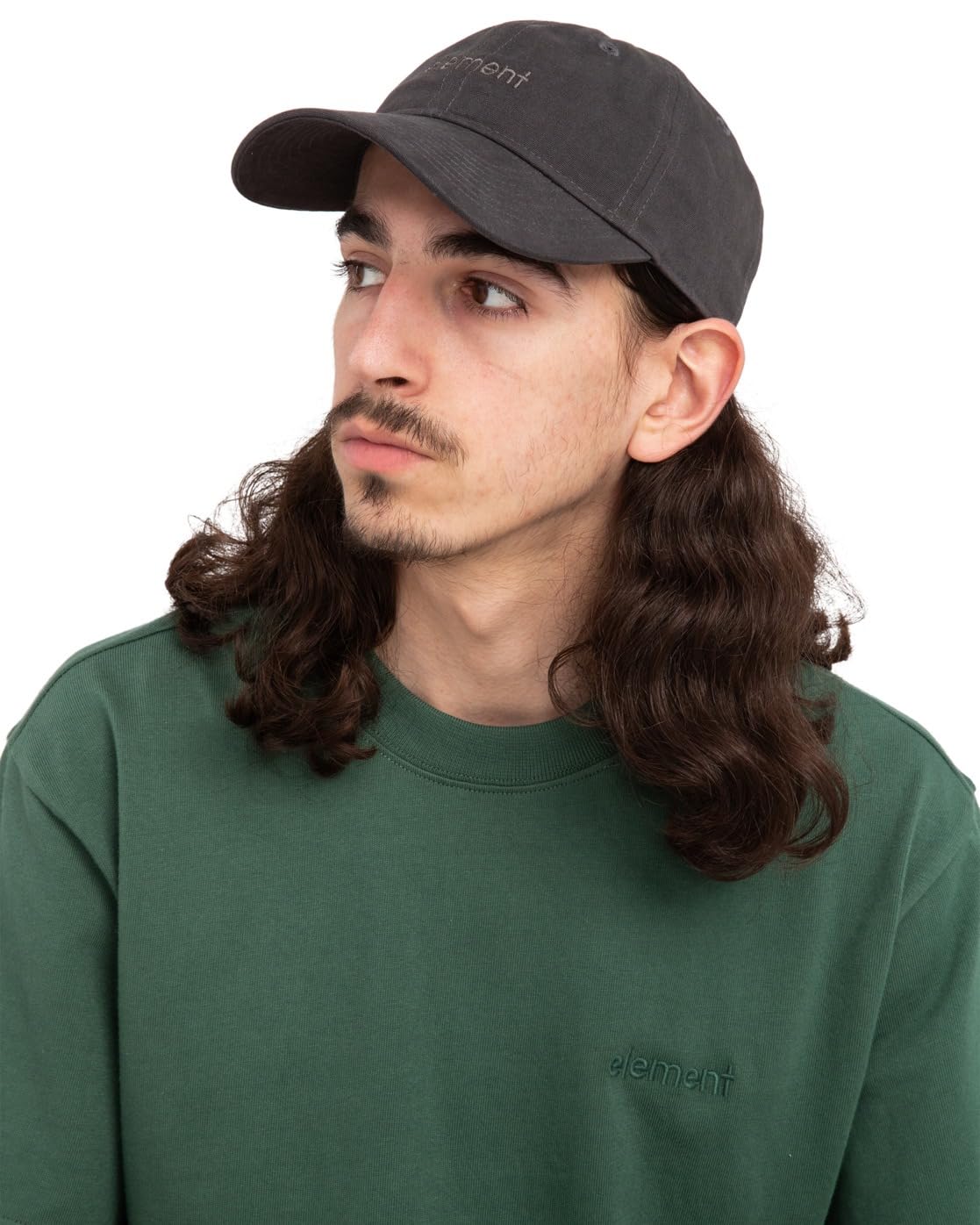 Element Lowcase Dad - Classic Dad Cap - Unisex - Black.