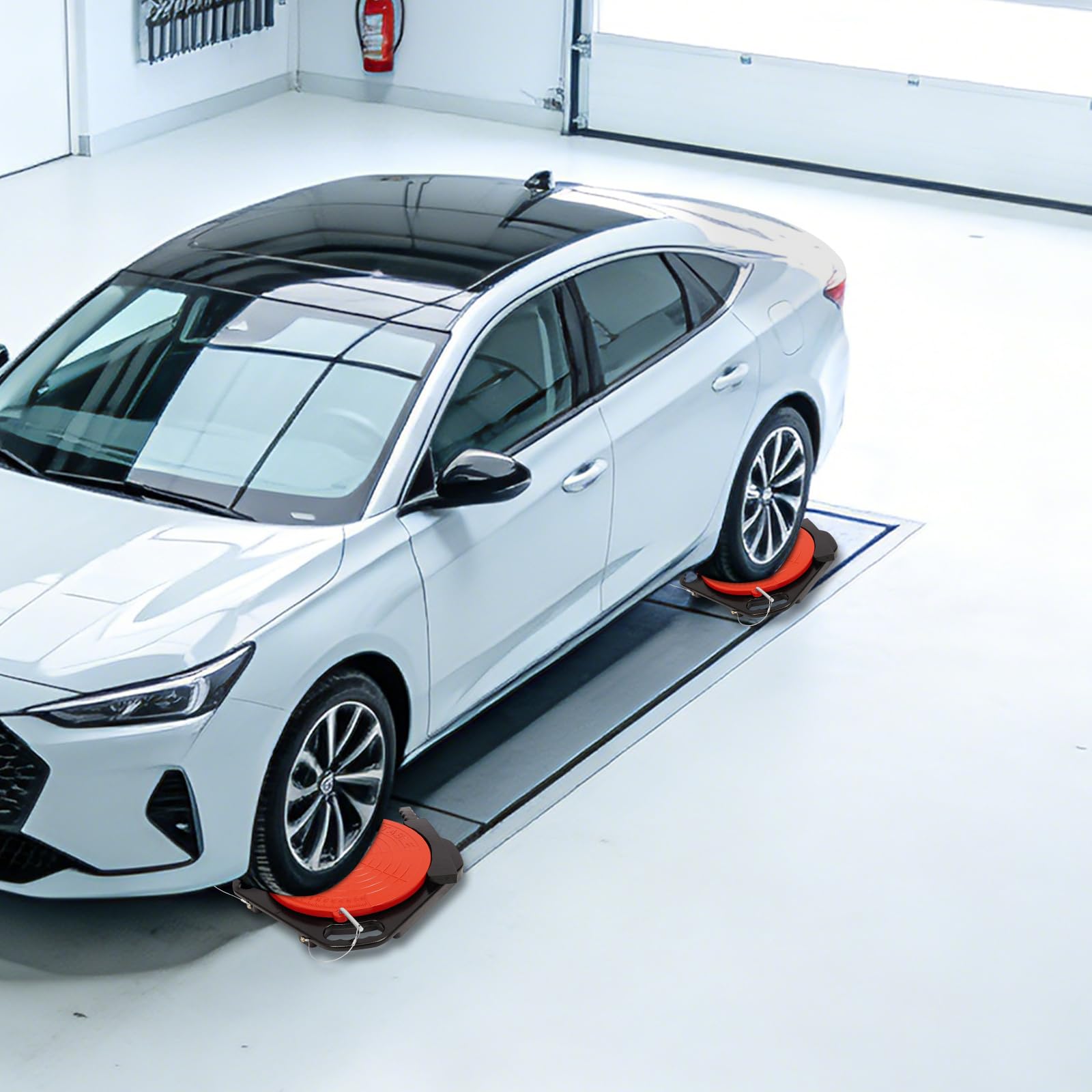 Piastre di allineamento ruote 360° in lega di magnesio 2 t 0-50° 2 pezzi per auto SUV