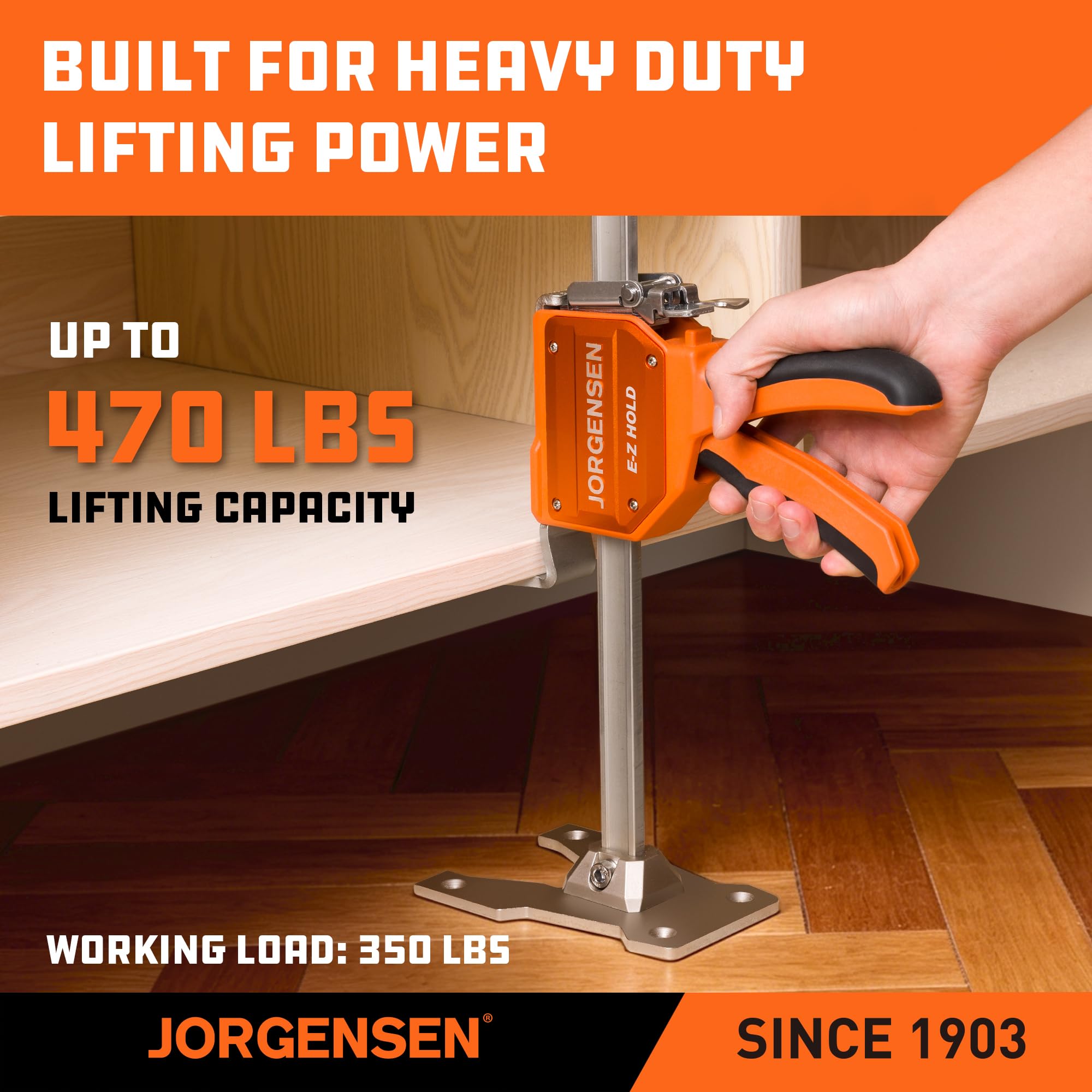 Jorgensen Cabinet Jacks - 2 Pack Lifting Tools -3