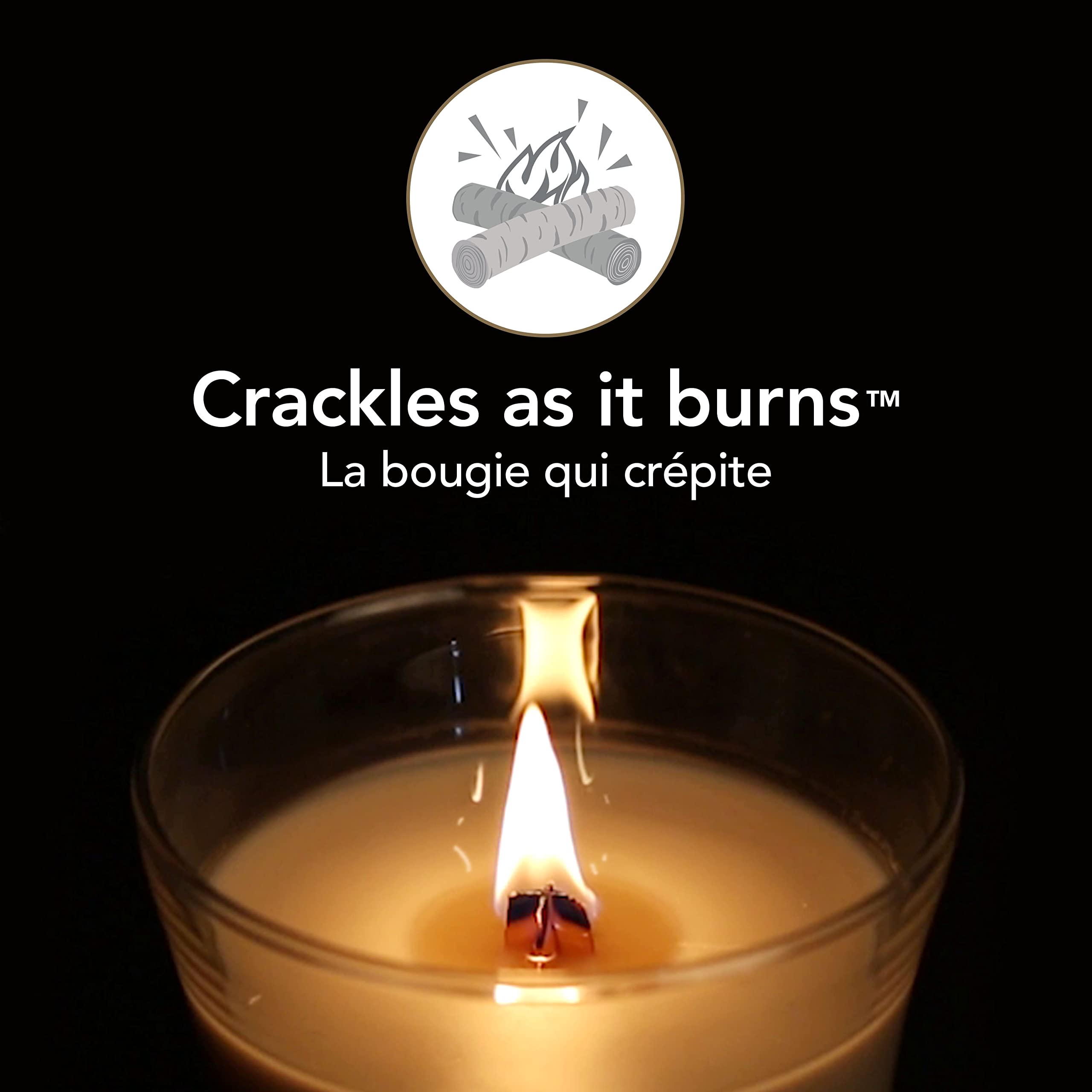 Woodwick Juego de velas perfumadas para regalo, Mini velas aromáticas de reloj de arena con mechas agrietadas, Caja de regalo, 3 unidades (1699066E)