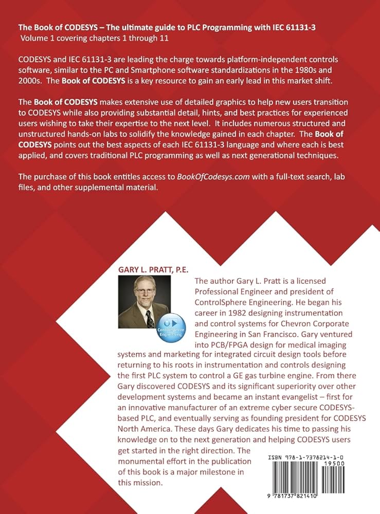 コンピュータ・IT THE BOOK OF CODESYS Volume 1 & 2 The Book of CODESYS - Volume 1: The ultimate guide to PLC and