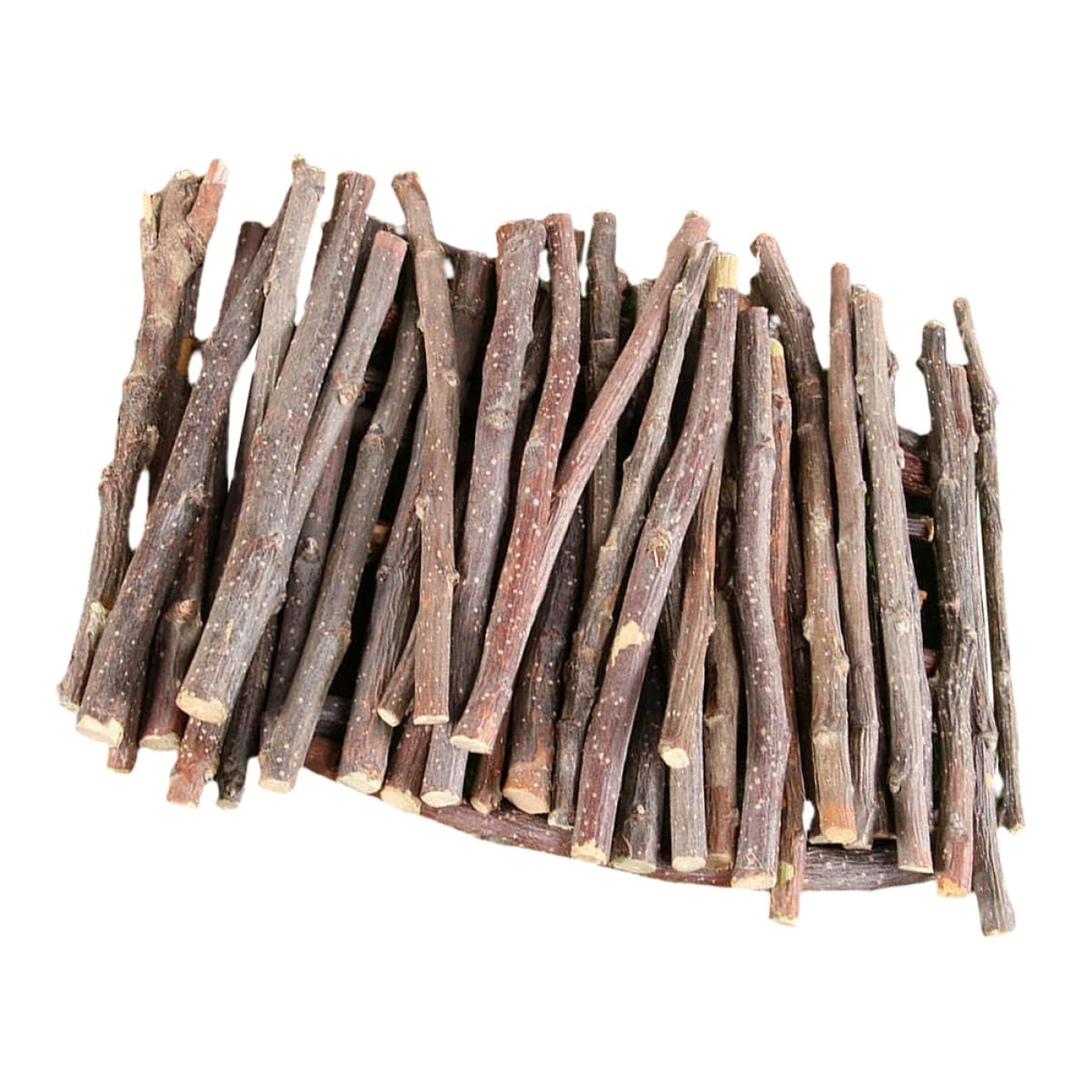 BUGUUYO Portable Fruit Wood Chew Stick for Small Animals, Teeth Health Support Toy for Hamsters and Guinea Pigs, for Travel and Home Use, 200 G Pet Chewing Toy