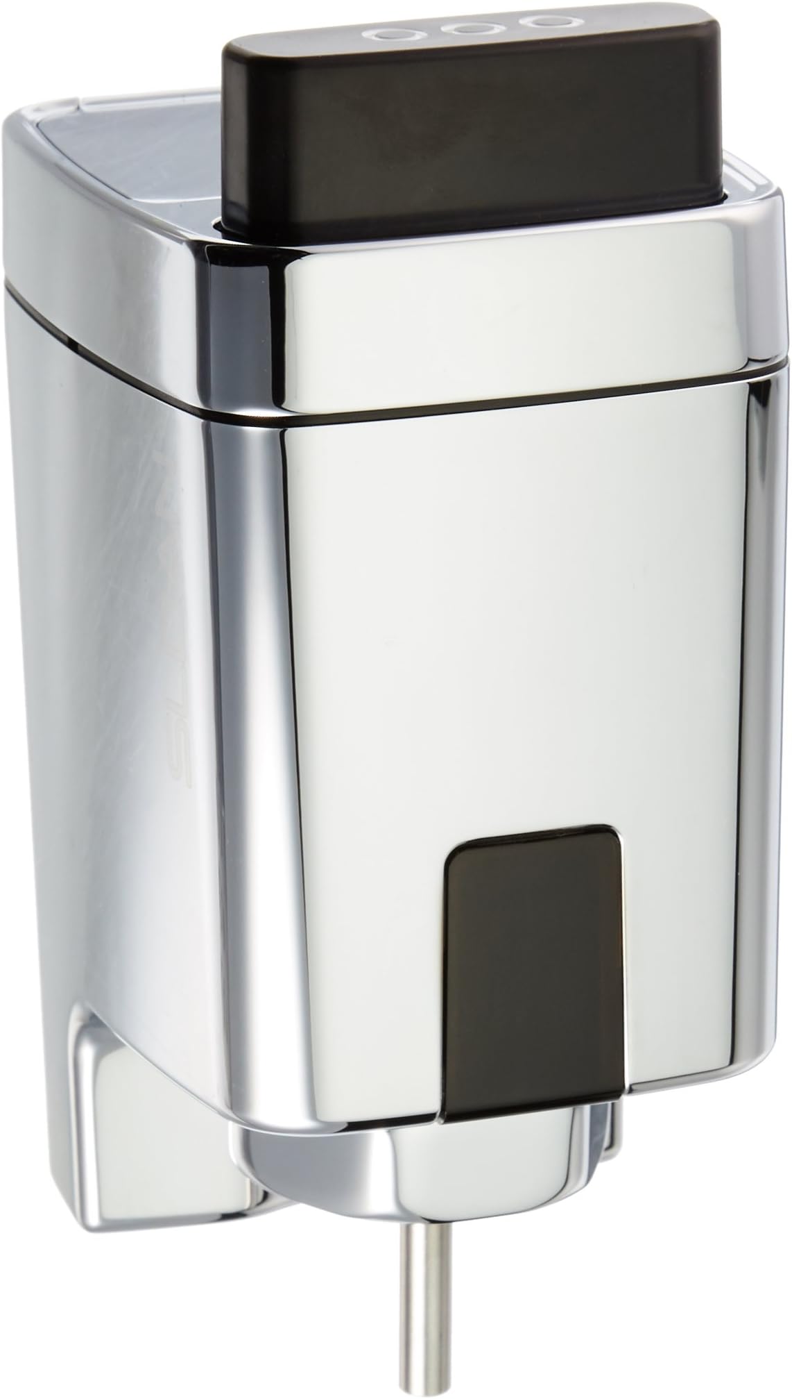 Valve EBV-500-A Single Flush Side-Mount Retrofit Kit for Water Closets and Urinals, CHROME/BLACK, .1653407, 5X6X7IN