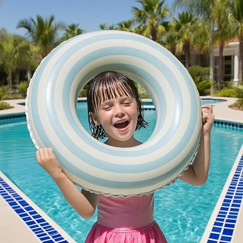 Miniatura 6 de Pool Floats Swimming Rings for Kids, Age 5-10 Inflatable Swim Tubes Ring Toys with 11" Inner, Beach Inflatable Tubes Floaties Toys for Kids Adults