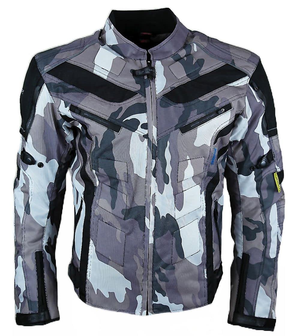 HEYBERRY Motorrad Jacke Motorradjacke Camouflage Urban Gr. M bis 7XL