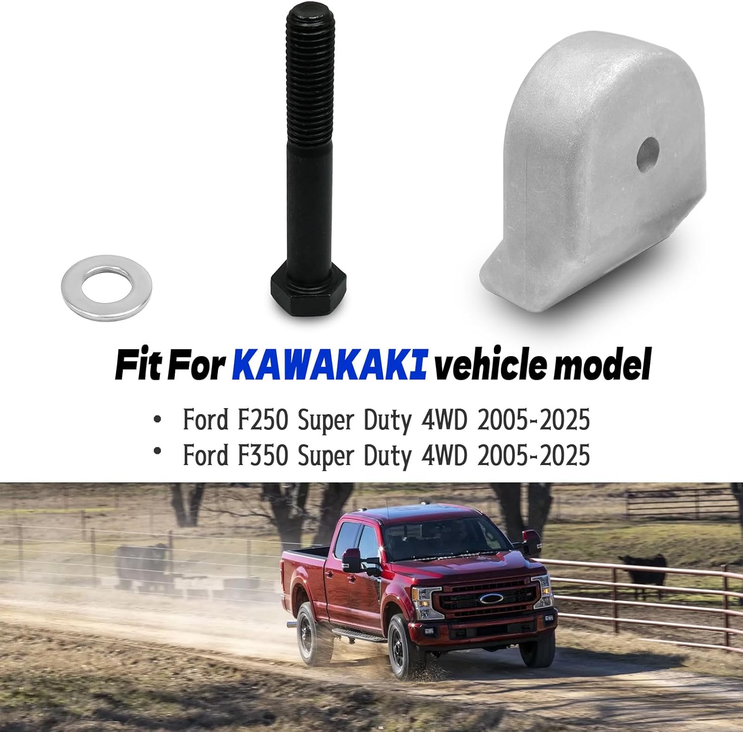 1.5" Front Leveling Lift Kit Compatible with F-250 F-350 Super Duty 4WD 2005-2022