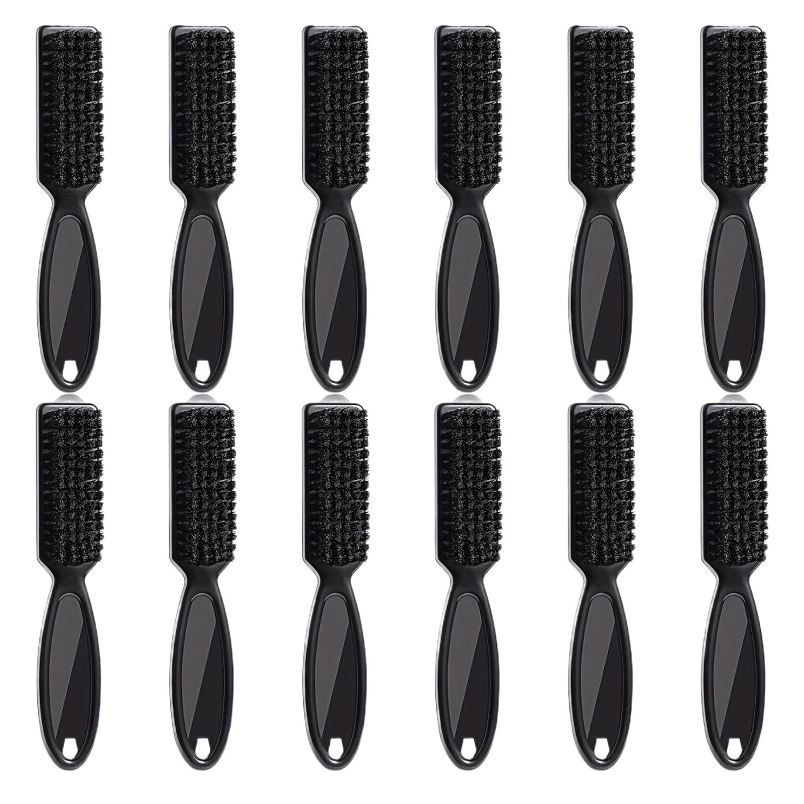 Set di spazzole for la pulizia da 12 pezzi, nylon, strumento for tagliare i capelli, adatto for tagliacapelli, barba e saloni