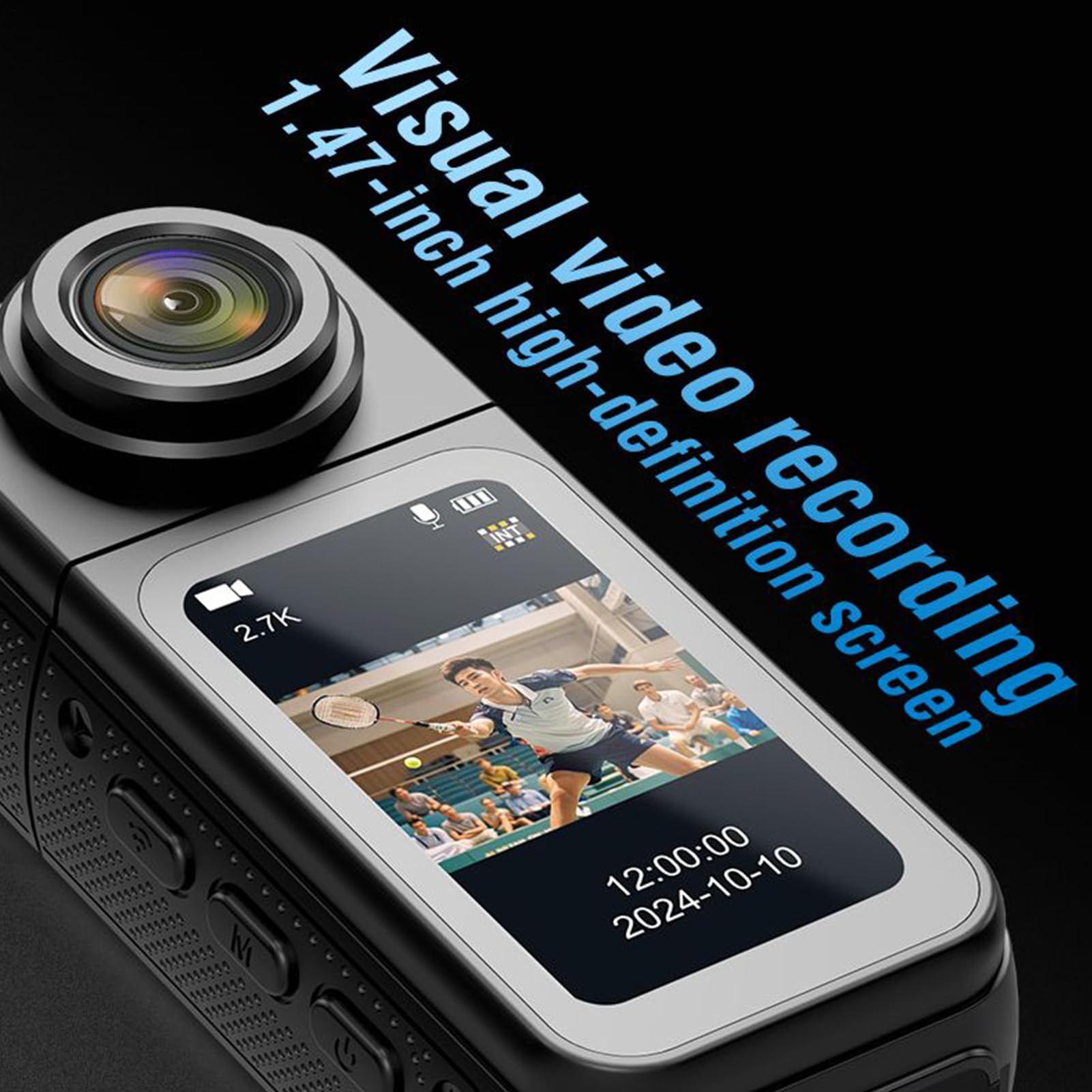 Videocamera A Pollice Telecamere Corporali Con Registrazione Audio E Video | Elettronica Per Video E Foto Ideale Per Vlogging Viaggi Bambini Animali Famiglia