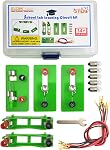 EUDAX Physics Science Lab Learning Circuit kit,Electricity Experiment Set,Building Circuits for Teacher Junior Senior High School Students (Basic kit)