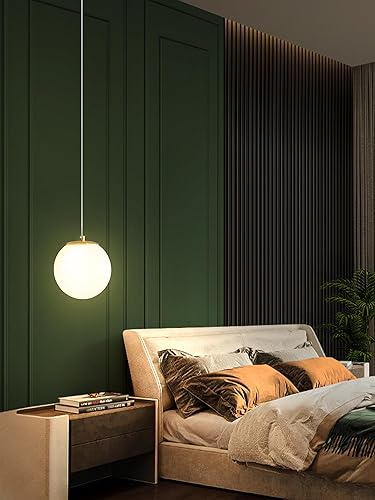 Miniatura 29 de Lámpara Colgante de Globo de Vidrio de 6 Luces Moderna Candelabro de Globo de Vidrio Gris Humo Grandes Candelabros para Techos Altos Entrada Luz