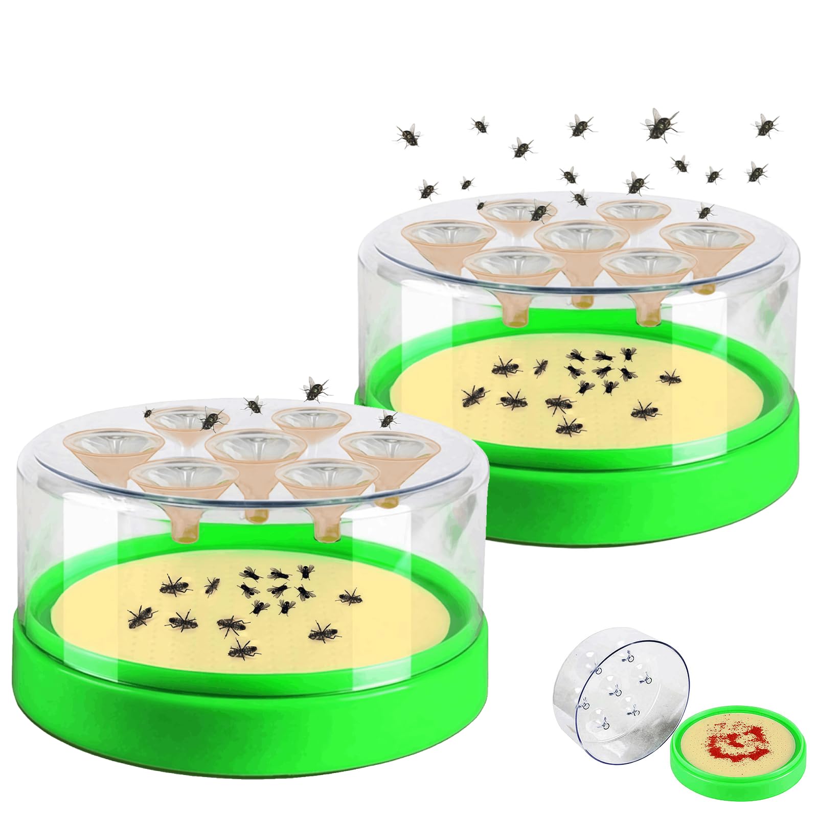 Fly Catcher, Fly Trap, Reusable Non-Electric Flytrap