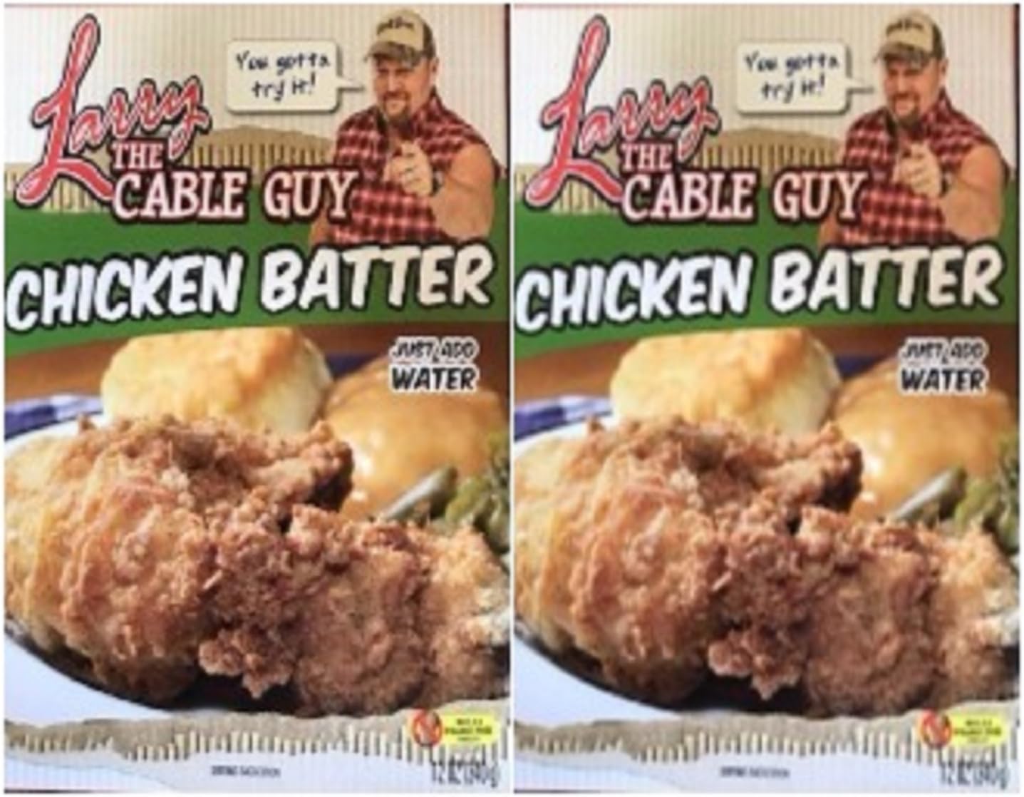 Original Chicken Batter Larry the Cable Guy 12 Ounce Ea Pack of 2