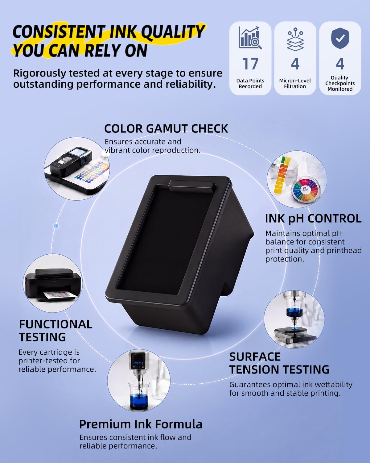 PG-275XL PG-275 Black Ink Cartridge Replacement for Canon 275 Black Ink Cartridge 275XL for Canon PIXMA TR4720 TR4700 TS3722 TS3720 TS3700 TS3500 TS3522 Printer for Canon ink 275 and 276 (2 Black)