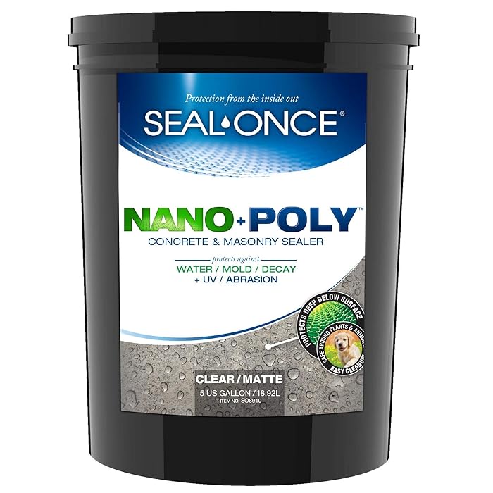Buy SEALONCE Nano+Poly Concrete & Masonry Sealer