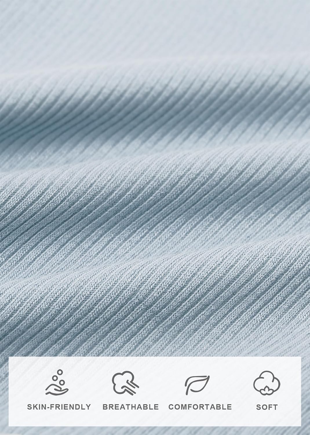 DRESHOW BQUBO 6 Pack Baby Newborn Hats Set for Unisex Infant Newborn Toddler Soft Beanie Hat for Boys Girls 0-24 Months - Image 5