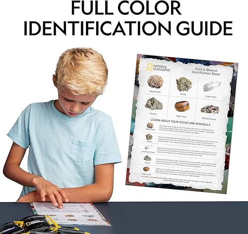 Miniatura 6 de NATIONAL GEOGRAPHIC - Piedras preciosas pulidas de calidad, piedras y cristales de 0.25” y 0.75” a granel, uso para grava de acuario, roca de río,