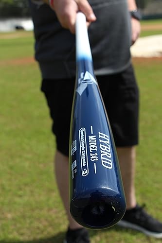 Miniatura 5 de BAMBOOBAT by Pinnacle Sports Equipment INC. - Béisbol híbrido de arce y bambú para adultos, agarre de goma, aprobado por BBCOR