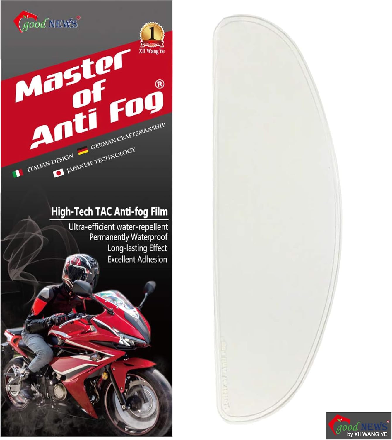 XII WY Universal Motorcycle Full Face Helmet Shield Anti