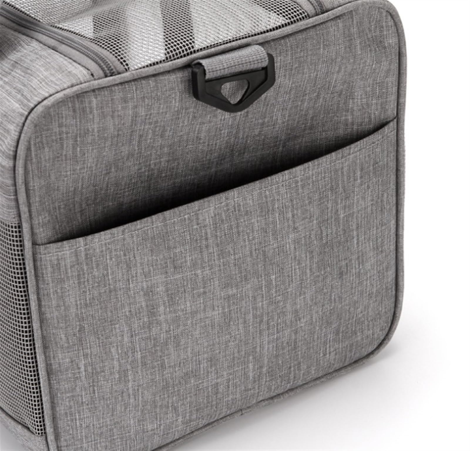 Transportín Perro Gato Bolsa De Verano para Mascotas, Transportador Perros Y Gatos, Suave para Cachorros, Viaje para Al Aire Libre para Perros Pequeños(Rot)