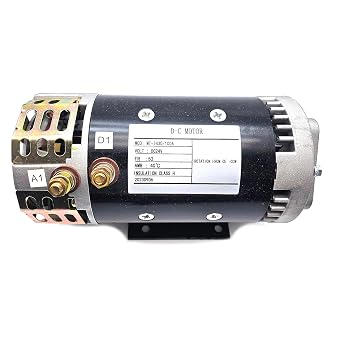 24 Volt DC Motor Compatible with Genie Lifts QS-12R QS-15R QS-20R QS-12W QS-15W QS-20W 105387GT 105387GT 105387