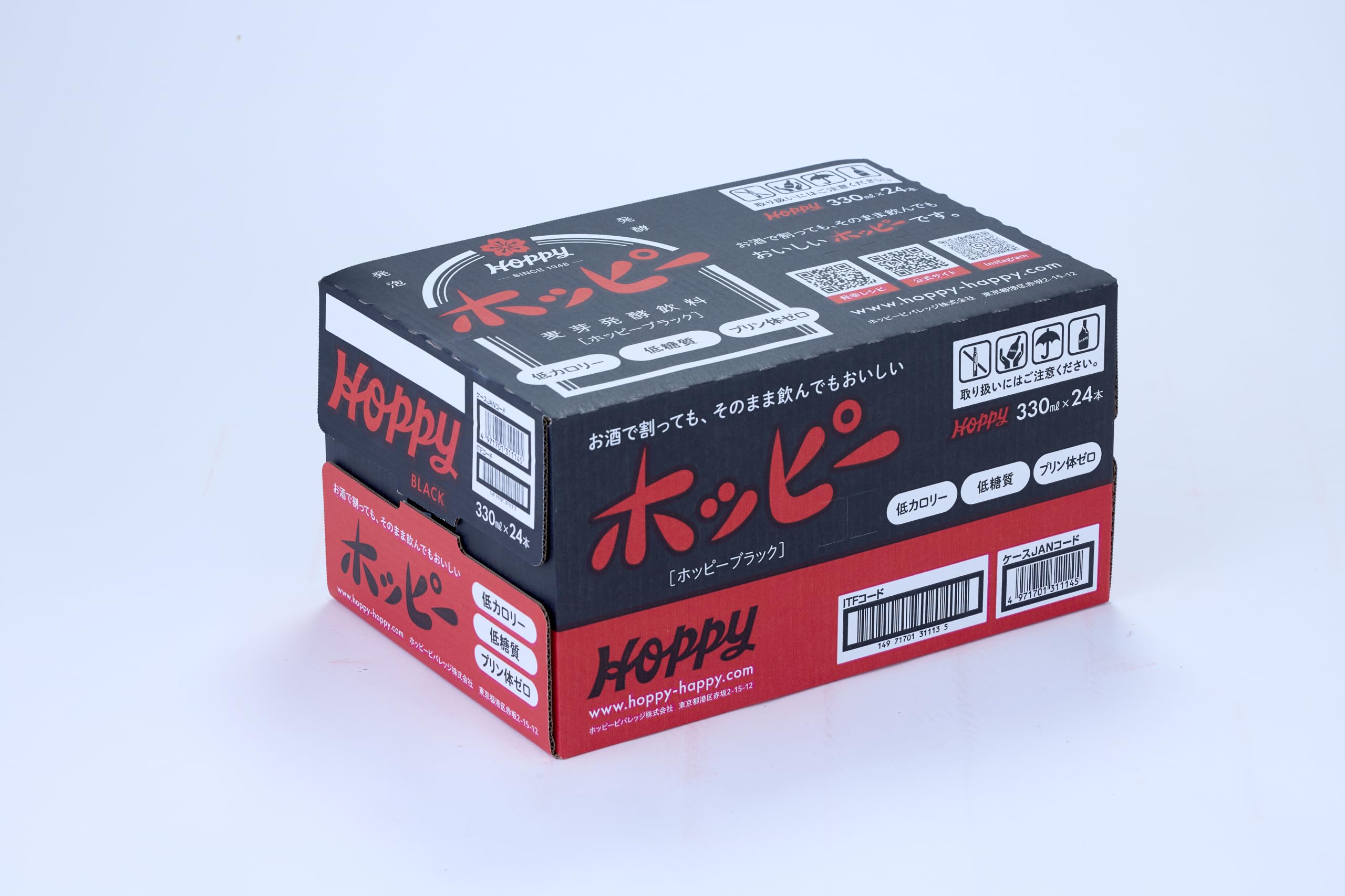 ホッピー☆出品 Amazon.co.jp: ホッピーブラック[330ml×24本] : 食品・飲料・お酒