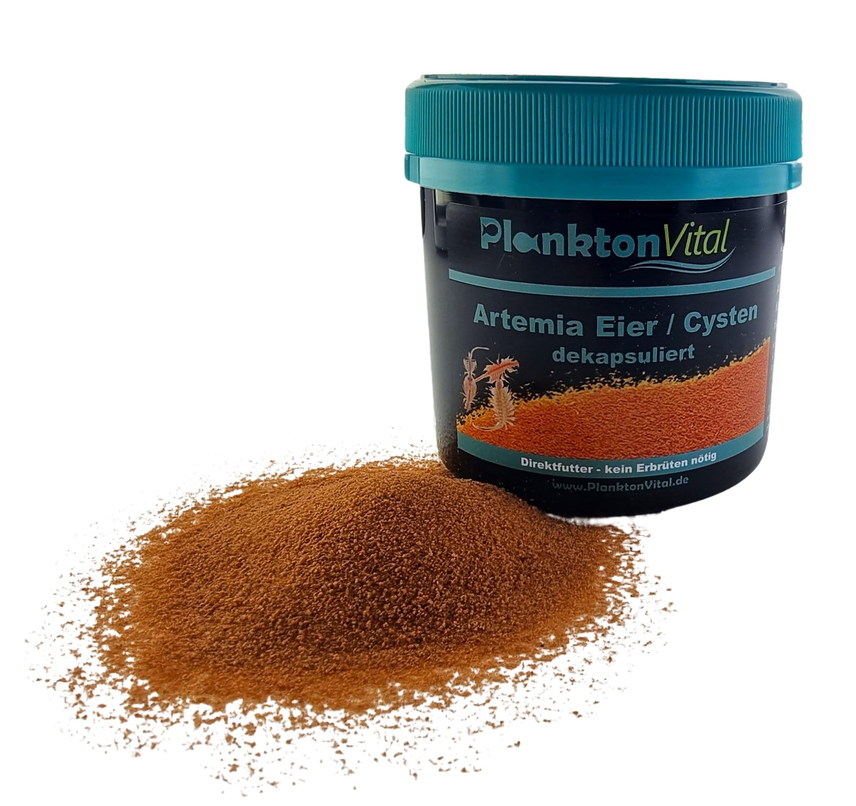 Entkapselte Artemia-Eier 500 ml / 300 g – Premium Aufzuchtfutter für Jungfische & Wirbellose – 100% Natürlich, Hoher Proteingehalt, Sofort Verfütterbar – Für Süß- & Meerwasser-Aquarien