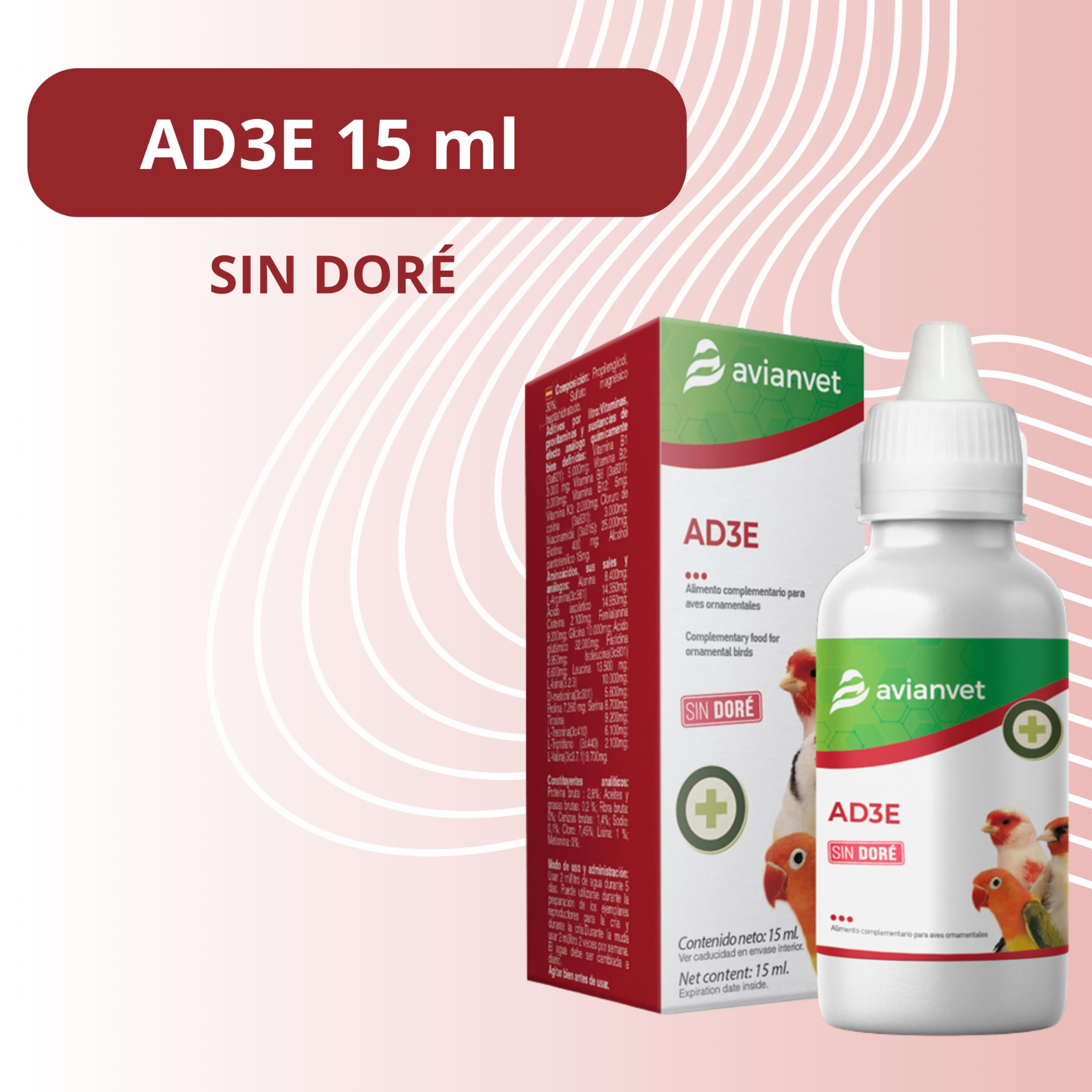 Avianvet Mini Pack Preparación Cría | 7 uds de Alimentos y Suplementos para Pájaros | Especial para el Cuidado de Las Crías