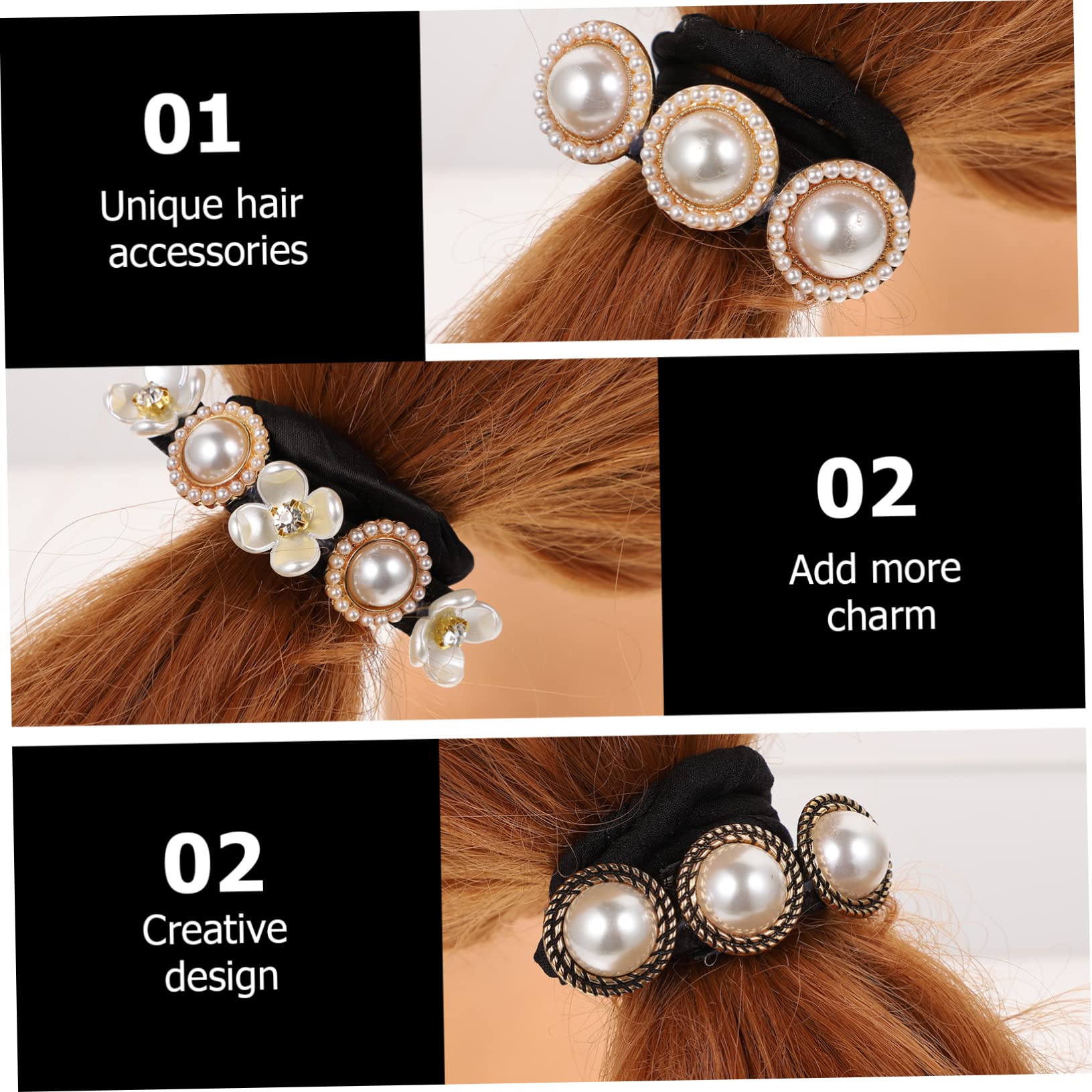 MAGICLULU 3 Sets Haar-donut-dutt-maker Einfach Zu Verwendender Haar-dutt- Zum Stylen Von Haar-dutt-maker-werkzeug 4 Stück * 3