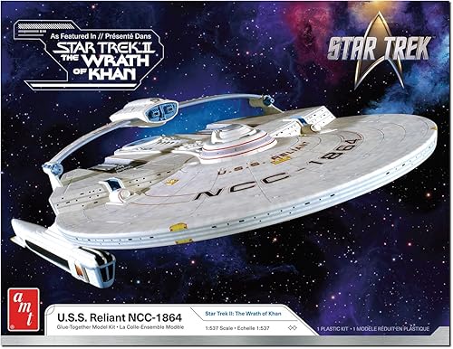 Miniatura 27 de AMT 1296 Star Trek Classic U.S.S. Enterprise 1:650 Modelo Kit