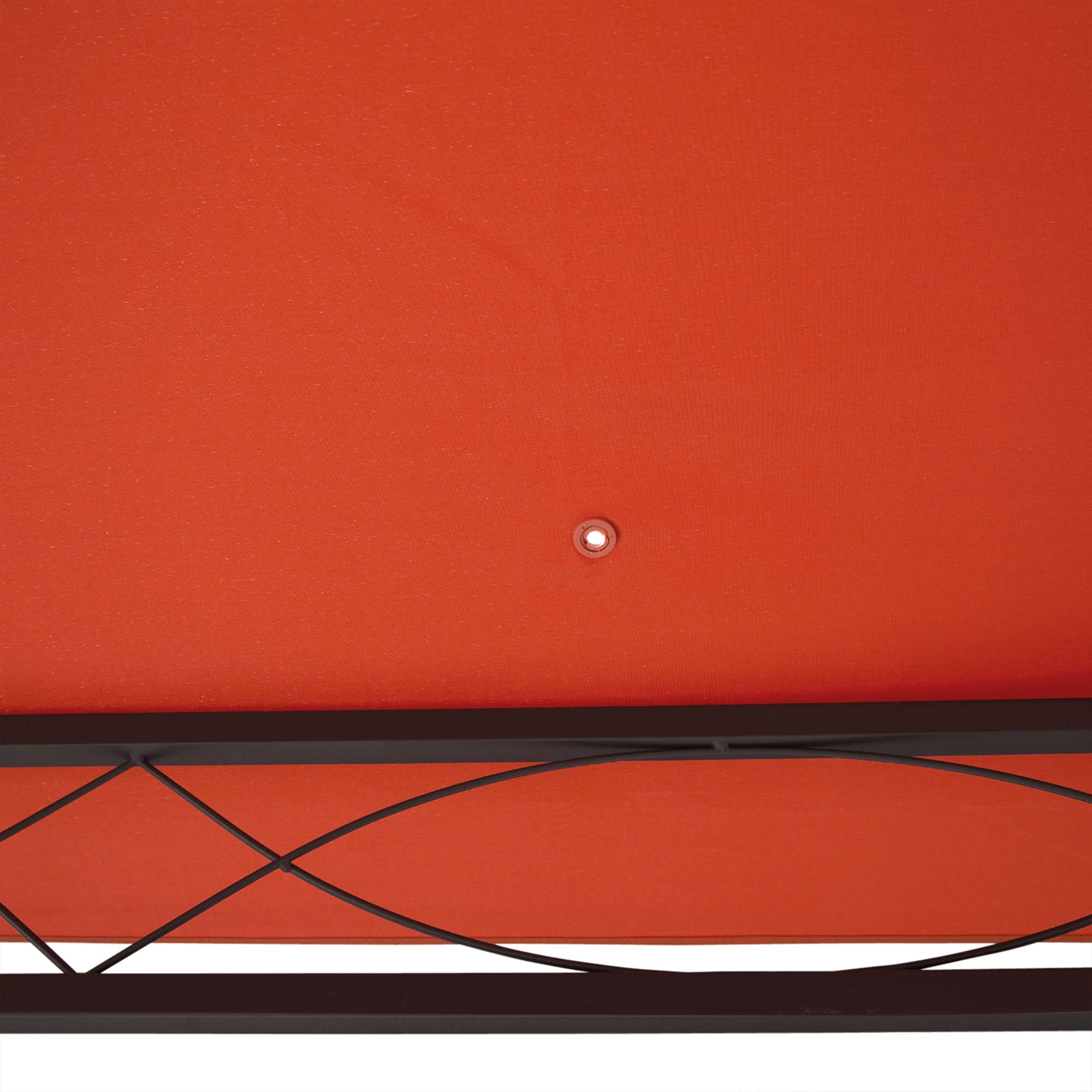 Outsunny Tetto di Ricambio per Gazebo 3x3 m in Poliestere 180g/㎡, Resistente all'Acqua, 298x295 cm, Arancione