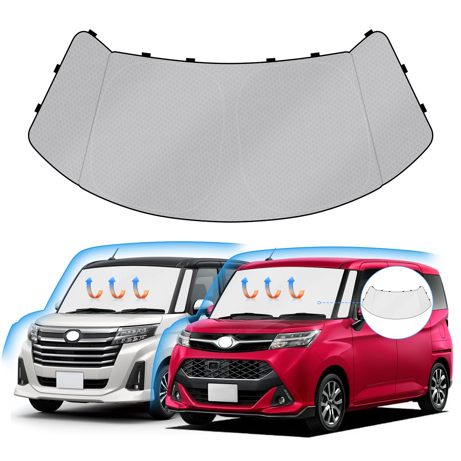 Amazon | J-PREMIS トヨタ ルーミー タンク フロントガラス