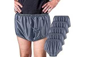 Reusable Rubber Incontinence Pants for Adults