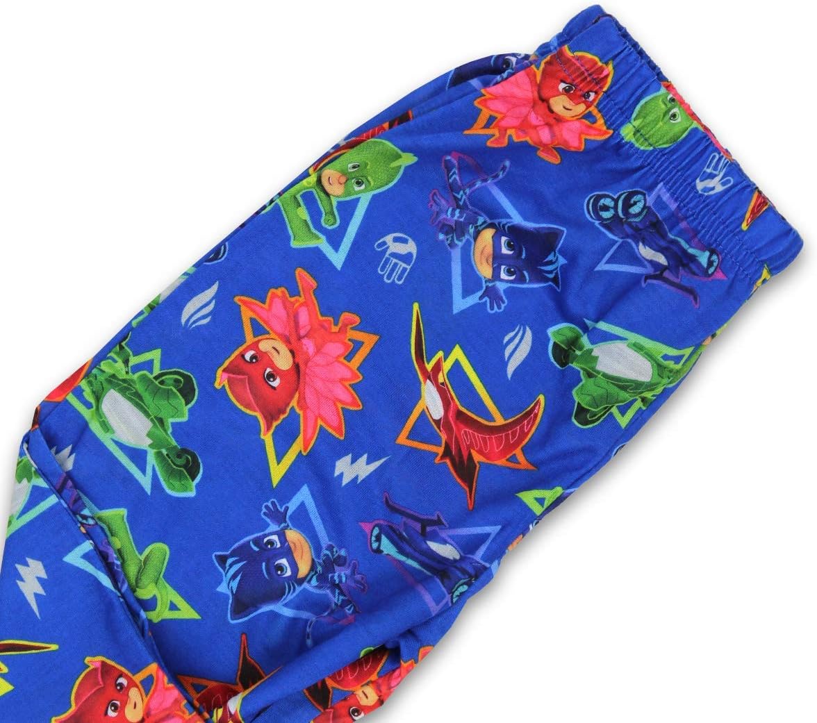 PJ Masks Toddler Boys 2 Piece Short Sleeves Pants Pajamas Set - Image 6