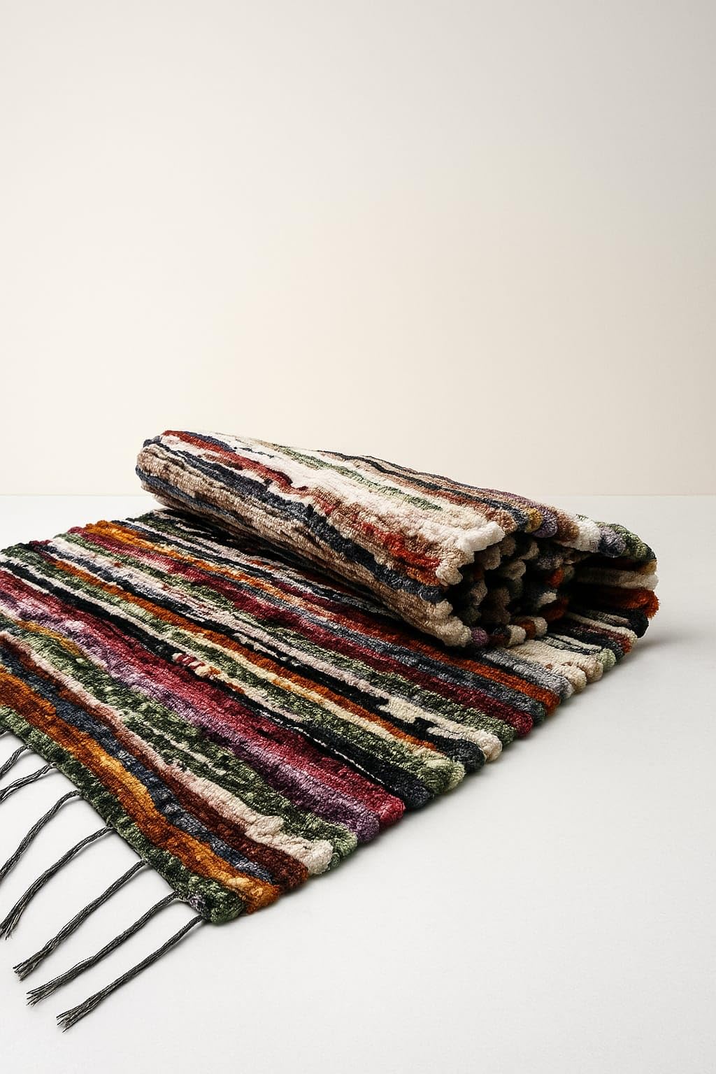 AKHNAZ Floor Mat, Dari, Chindi Rug, for Bed Room, Living Room, Garden, Picnic, Yoga, Beautifully Design, Cotton Kitchen Mat Floor Carpet, 4.0X6.0 Feet (122 X 182 CM)., Multicolour014-image-43