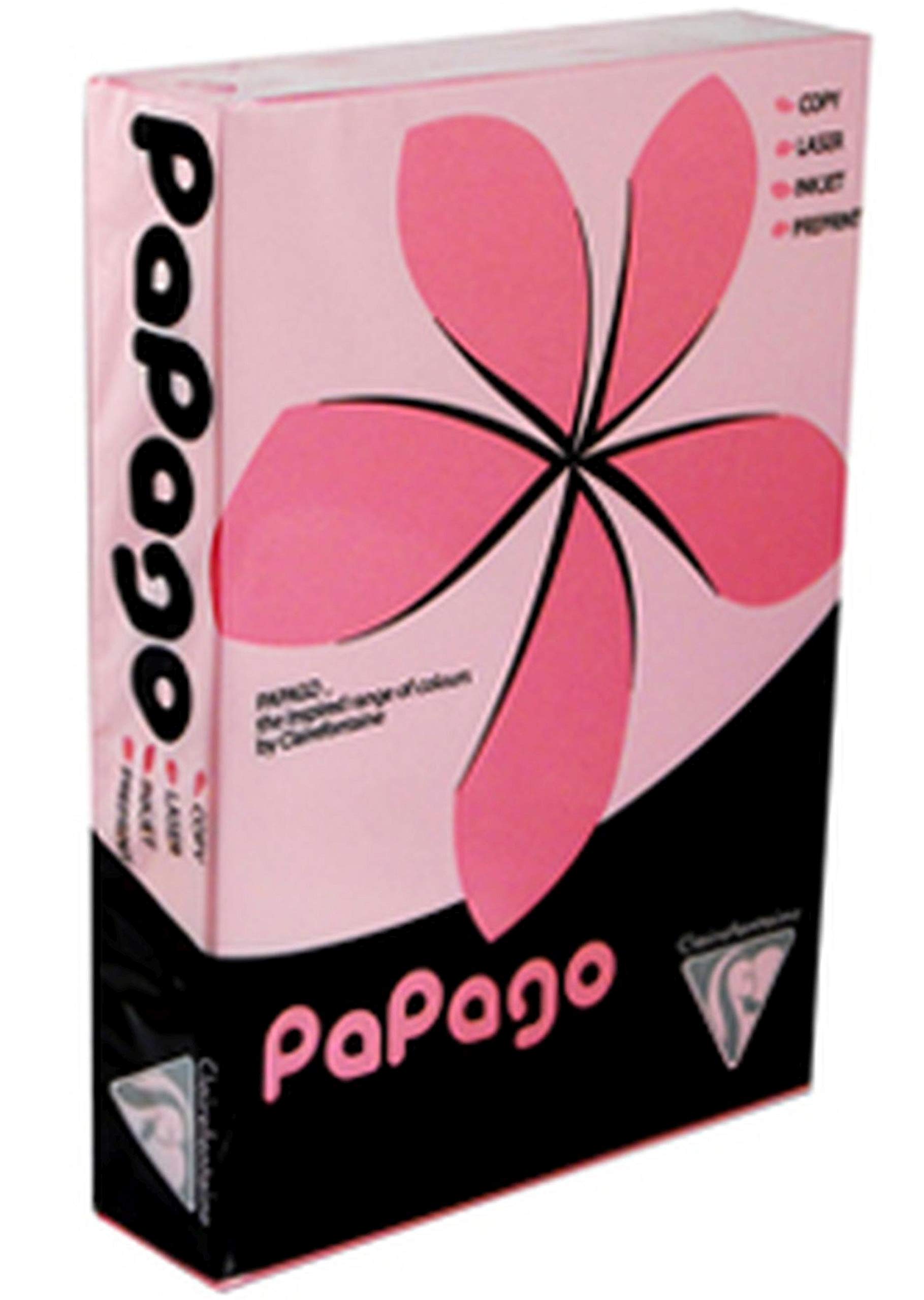 160 GSM A4 PAPAGO Printer Copier Paper 1 Ream of 250 Sheets - Wild Rose