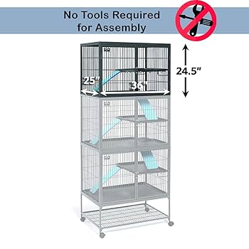 Amazon.com: MidWest Homes for Pets Ferret Nation Add-On Unit