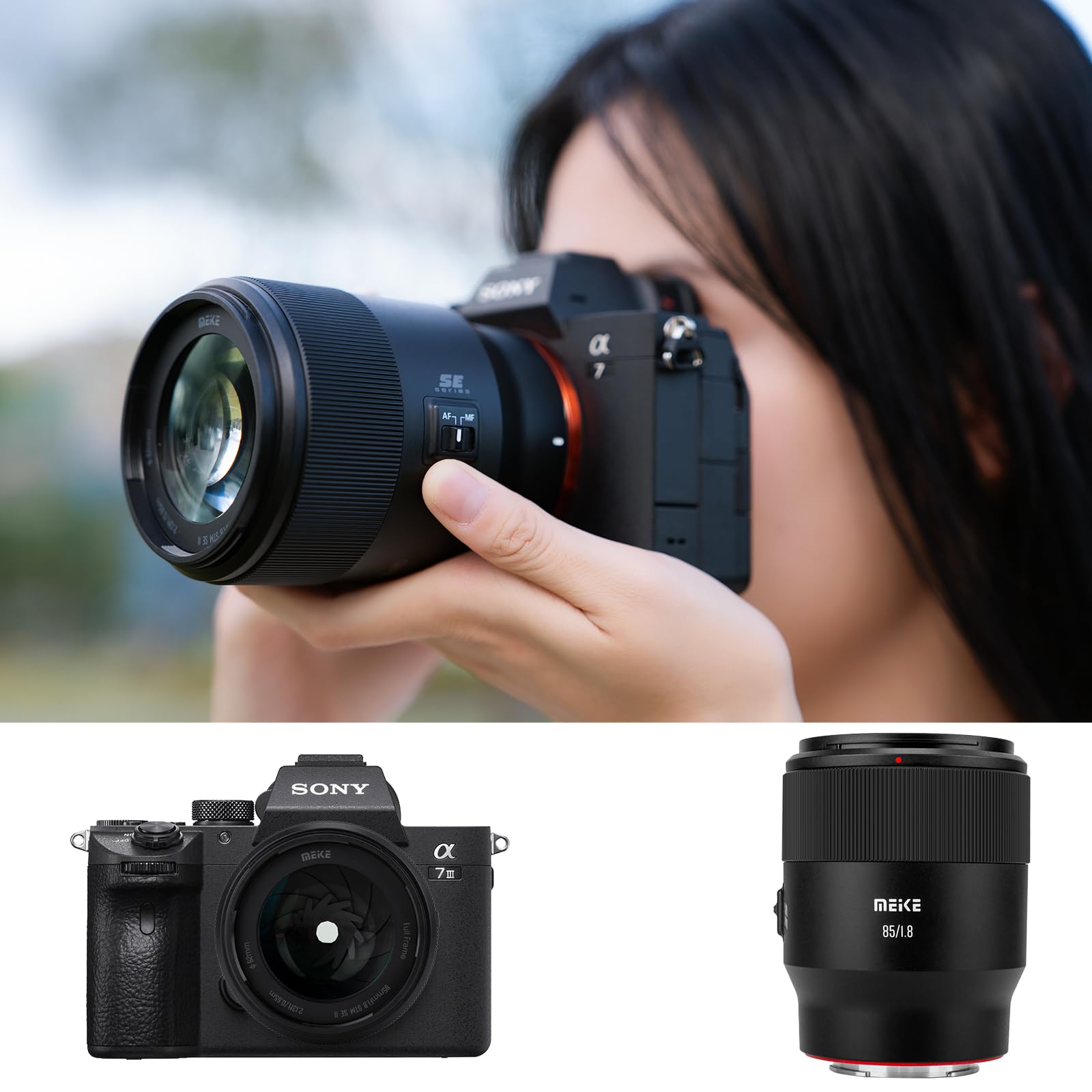 Amazon.co.jp: Meike 85mm f1.8 SE II フルフレーム STM 高解像度 8K